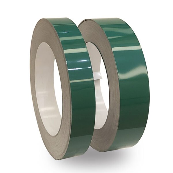 Yeşil Parlak Alüminyum Şerit Rulo 0,60mm 100metre 6cm ve 8cm 60x100