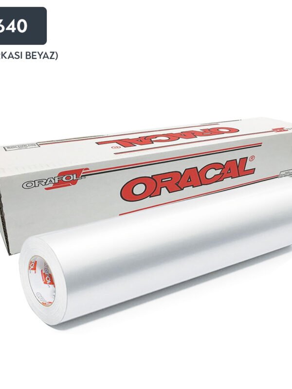 3640 ORAJET BEYAZ MAT DİJİTAL BASKI FOLYOSU 1,52x50m