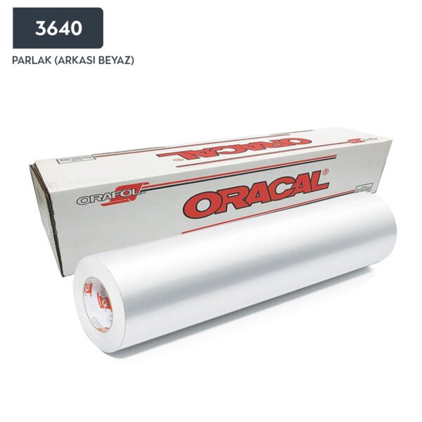 3640 ORAJET BEYAZ PARLAK DİJİTAL BASKI FOLYOSU 2,00x50m