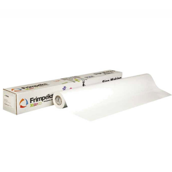 Frimpeks Arkası Gri Dijital Baskı Folyosu Parlak Beyaz 152x50mt