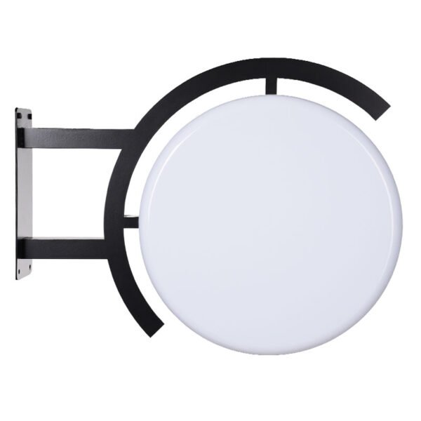 Daire Plus Ayaklı Fener Tabela 45CM