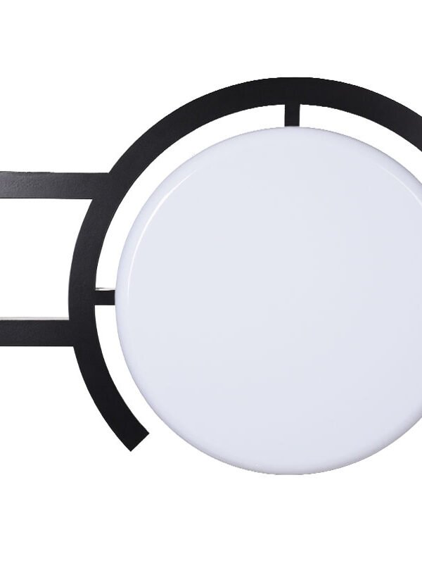 Daire Plus Ayaklı Fener Tabela 45CM