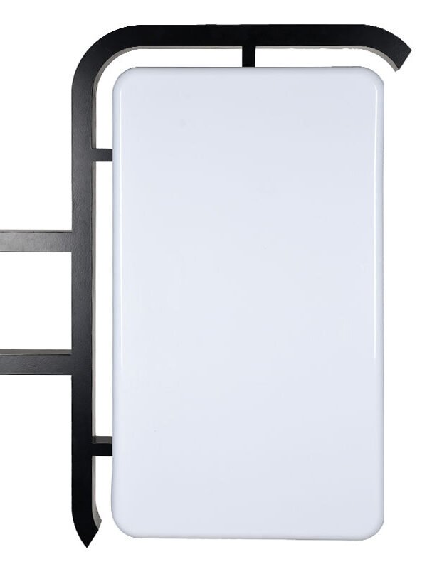 Dikdörtgen Dikey Plus Ayaklı Fener Tabela 70x40cm