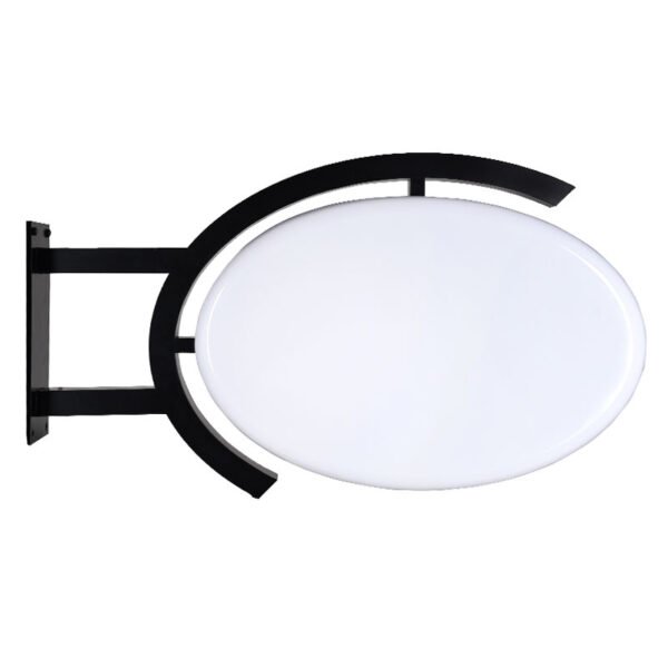Elips Plus Ayaklı Fener Tabela 80x53cm