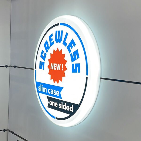 Fener Tabela Tek Yön 30cm Slim Kasa (Civatasız)