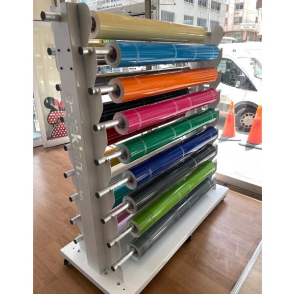 160 cm ÖZEL ÜRETİM 17Lİ FOLYO STANDI