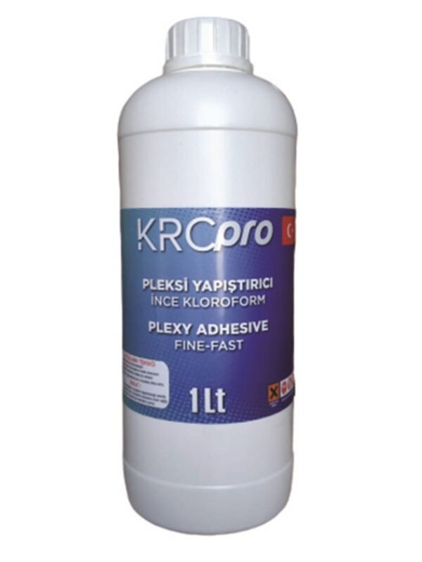 KrcPro PleksiGlass Yapıştırıcı İnce Kloroform 1lt