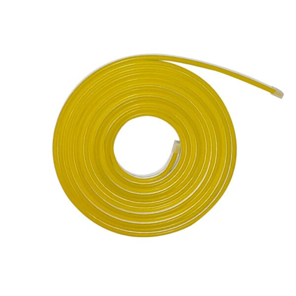 Neon Silikon Şerit Led 6mm Sarı 5 mt