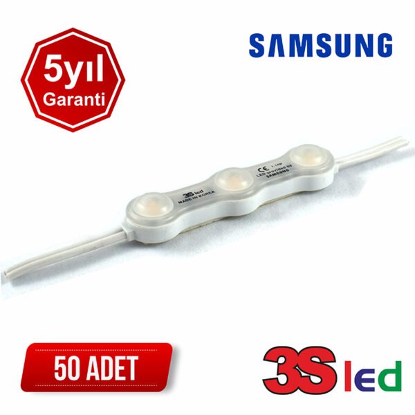 Samsung Beyaz 1,14W Mercekli Modül Led 50 Adet