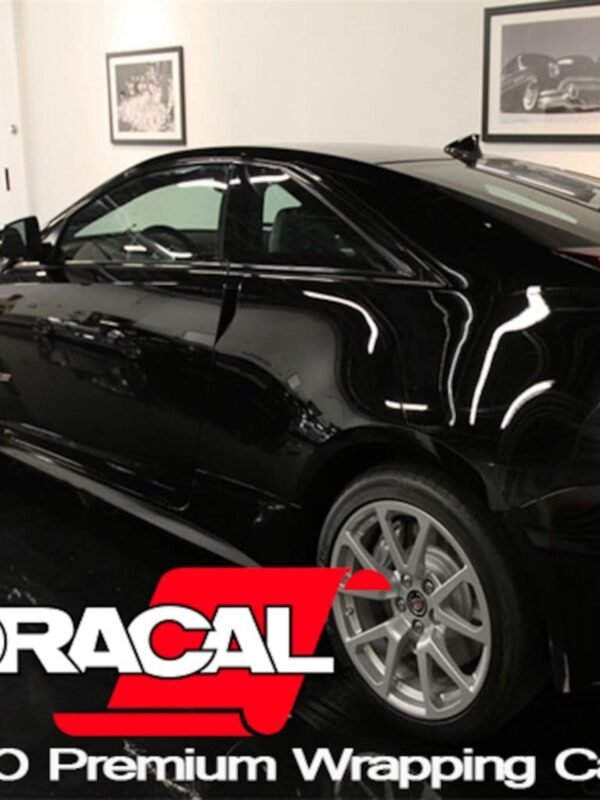 Oracal 970 Seri Hava Kanallı Parlak Siyah Cast Araç Kaplama Folyo 152x4mt