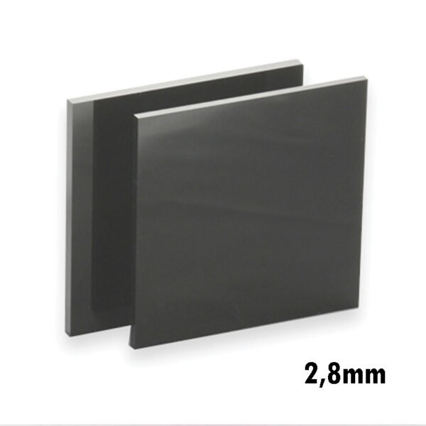 2,8mm Black and White Pleksi Dökme Levhalar Akpolimer
