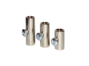 Gümüş Parlak Harf Yükseltici Demir 10 Adet 20mm