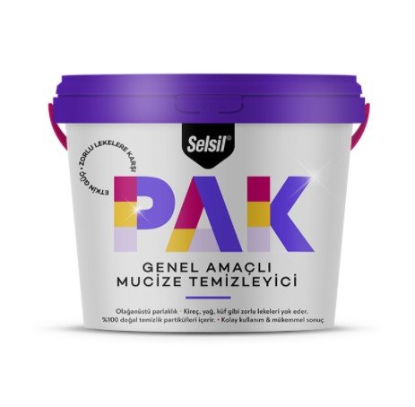 SELSİL PAK GENEL TEMİZLEYİCİ 500 gr
