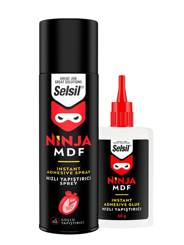 Selsil Hızlı Yapıştırıcı 2K 100+400 MDF Kit